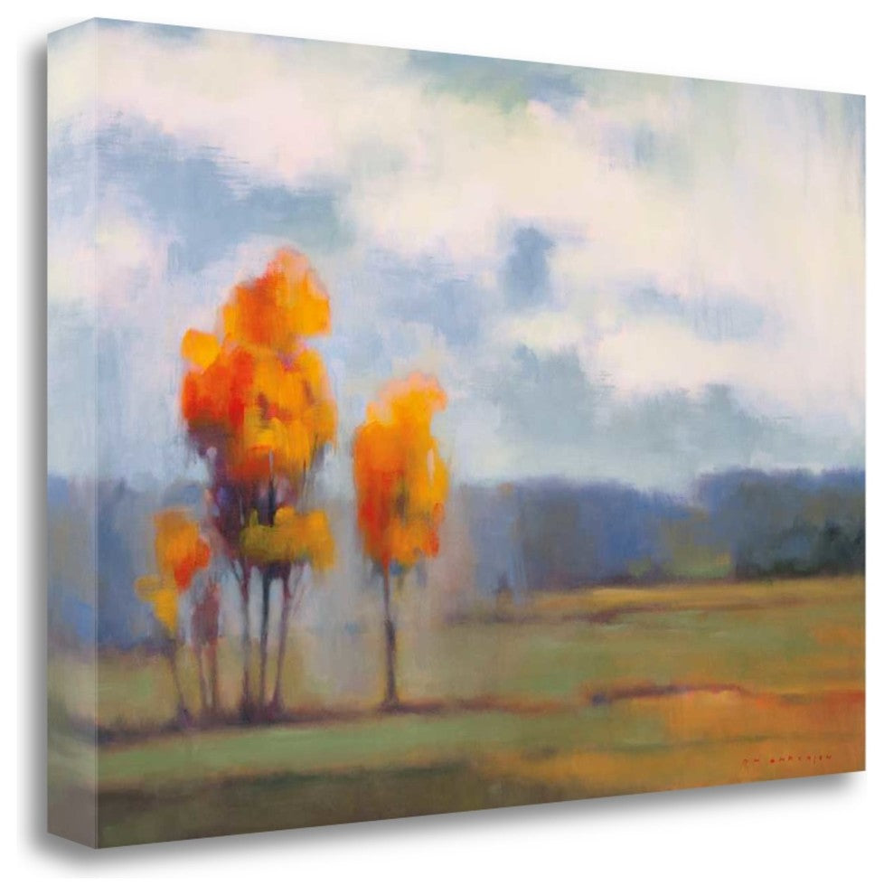 "Autumn Group" By Paul Anderson, Giclee Print on Gallery Wrap Canvas