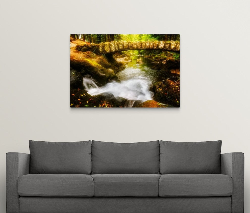 "Saut des Cuves" Wrapped Canvas Art Print, 48"x32"x1.5"