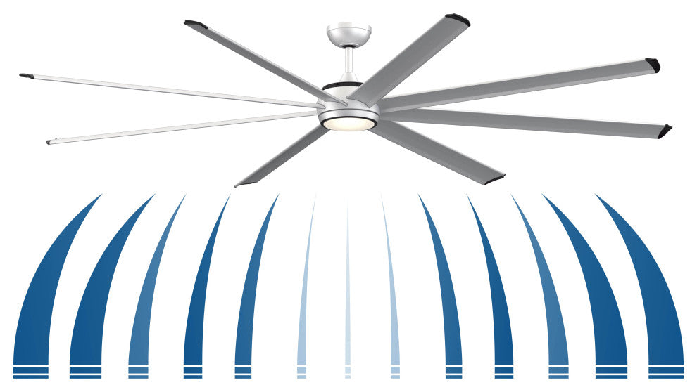 Stellar 96 Motor, Silver With Led Cct Select Light Kit