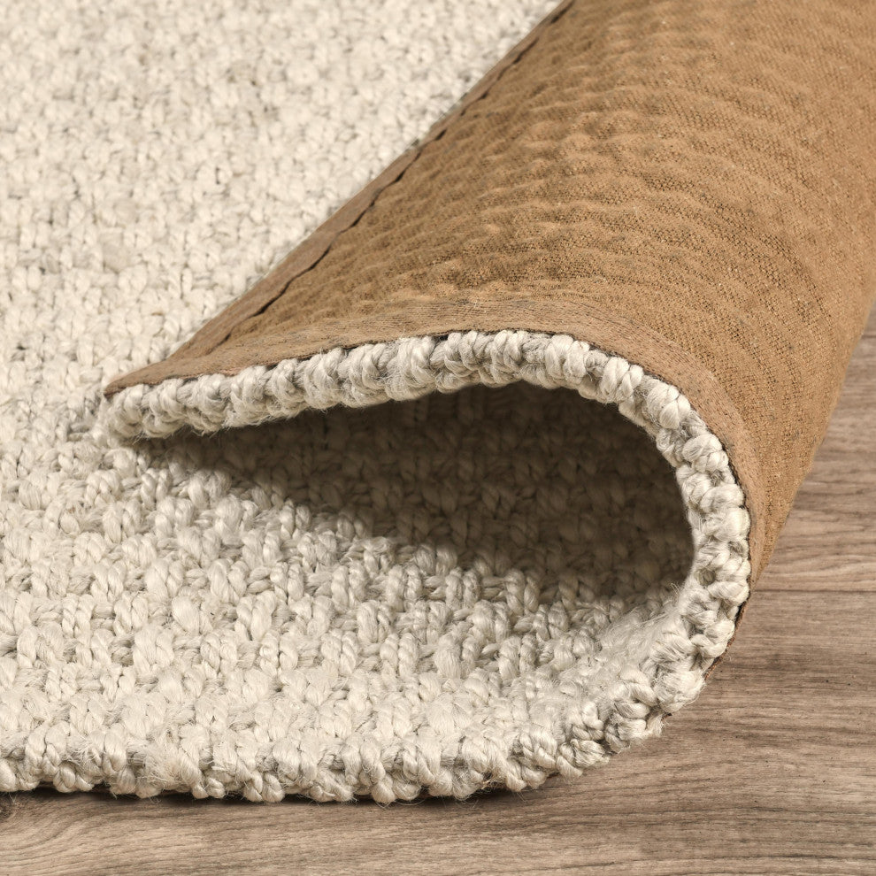 Panama Handwoven Jute Sustainable Area Rug, 5x8