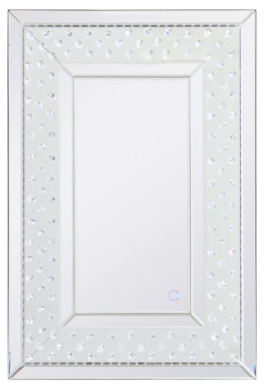 Rudy 20"x30" LED Crystal Mirror