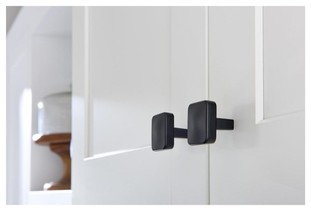 Jeffrey Alexander 905 Whitlock 1-1/4" Square Cabinet / Drawer - Brushed Gold