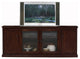 Eagle Furniture 80" Thin Entertainment Console, Caribbean Rum, Without Hutch