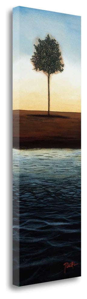"Across The Water II - Blue Landscape" By Patrick St.Germain, Gallery Canvas