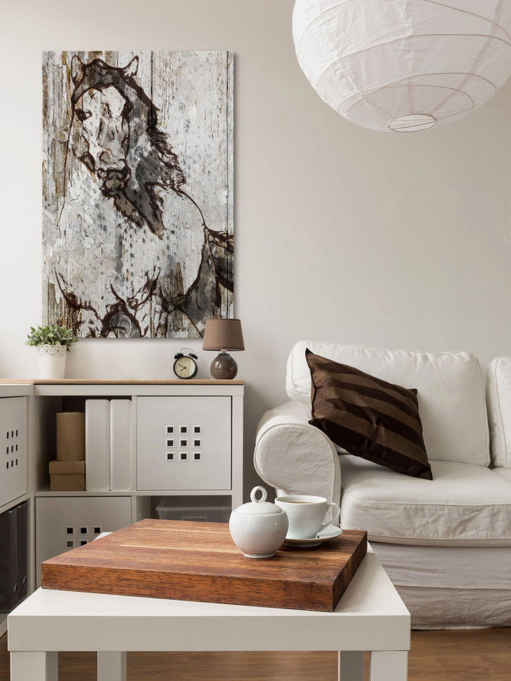 "Running Wild" Painting Print on Wrapped Canvas