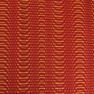 New Earth Ripple Red Luxury Throw Pillow, 24"x24"