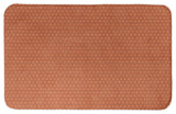 Orange Polka Dots 34x21 Bath Mat