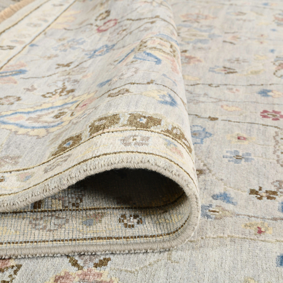 Bristol Fareford Area Rug, Silver, 9' X 12'