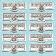 10 Switch Plate Tags DRIVEWAY Name Signs Labels Chrome Brass |