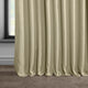 Faux Linen Extra Wide Curtain Panel, Thatched Tan, 100x96
