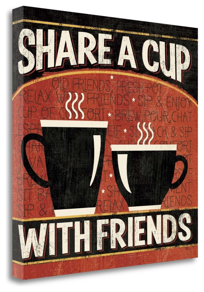 "Coffee Roasters III" By Pela Studio, Giclee Print on Gallery Wrap Canvas