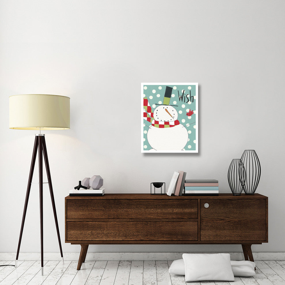 "Whimsy Winterland III" Digital Paper Print by Anne Tavoletti, 24"x30"