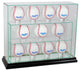 11 Baseball Upright Display Case, Black