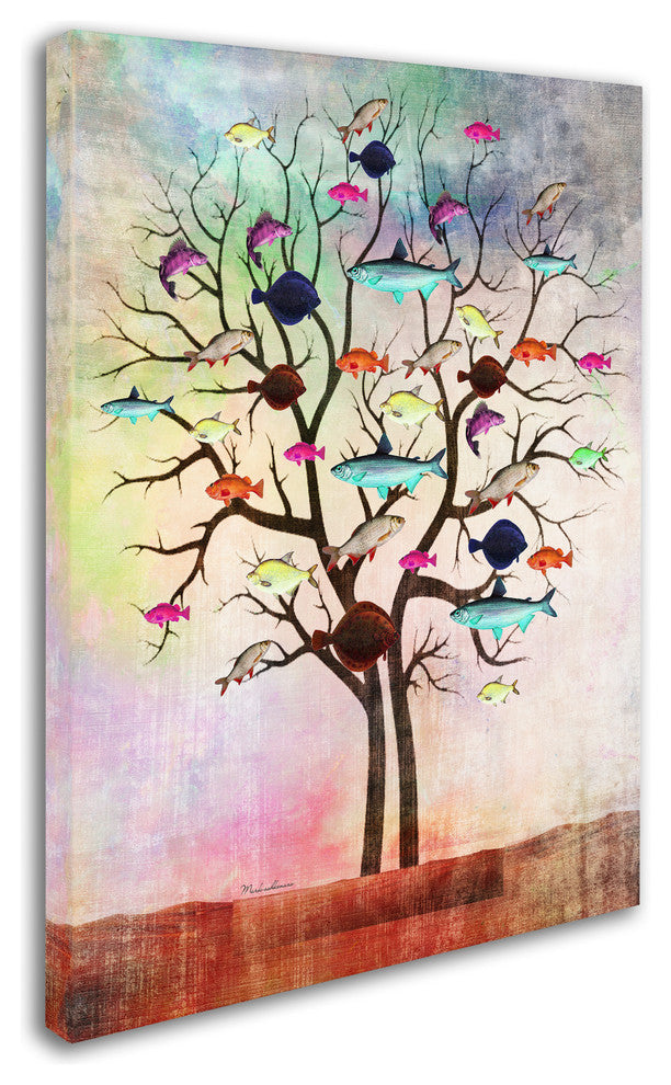 Mark Ashkenazi 'Tree 2' Canvas Art, 47"x35"