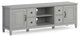 Connaught Solid Wood 72" Wide TV Stand For TVs Up To 80", Fog Grey