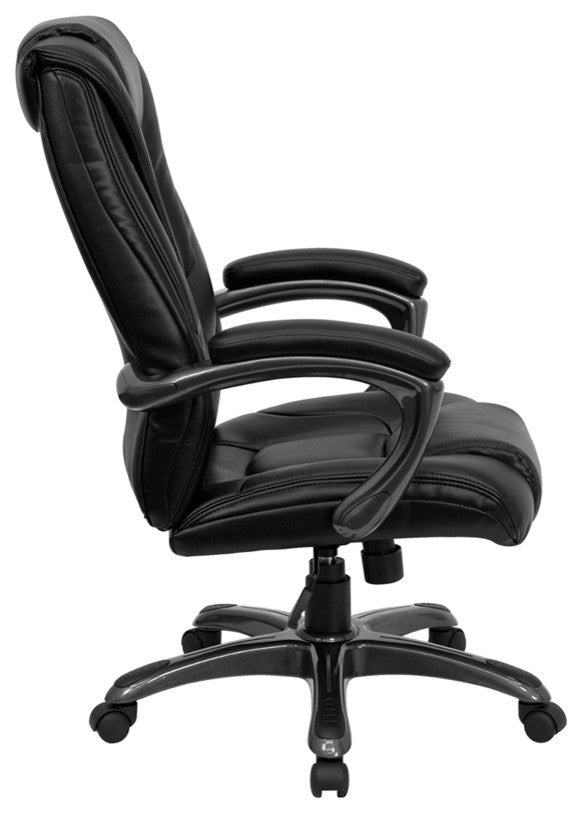 High Back Black Leather Executive Swivel Office Chair