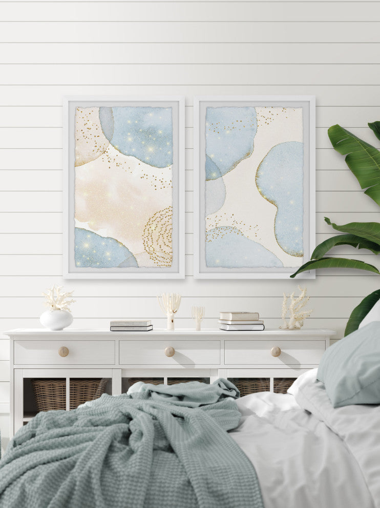Disputed Territory Diptych, 2-Piece Set, 12x18 Panels