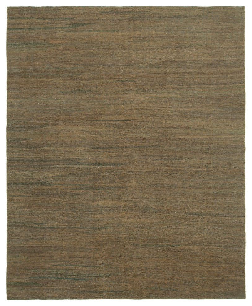 Rug N Carpet - Handmade Oriental 8' 2'' x 10' 1'' Decorative Wool Kilim Rug