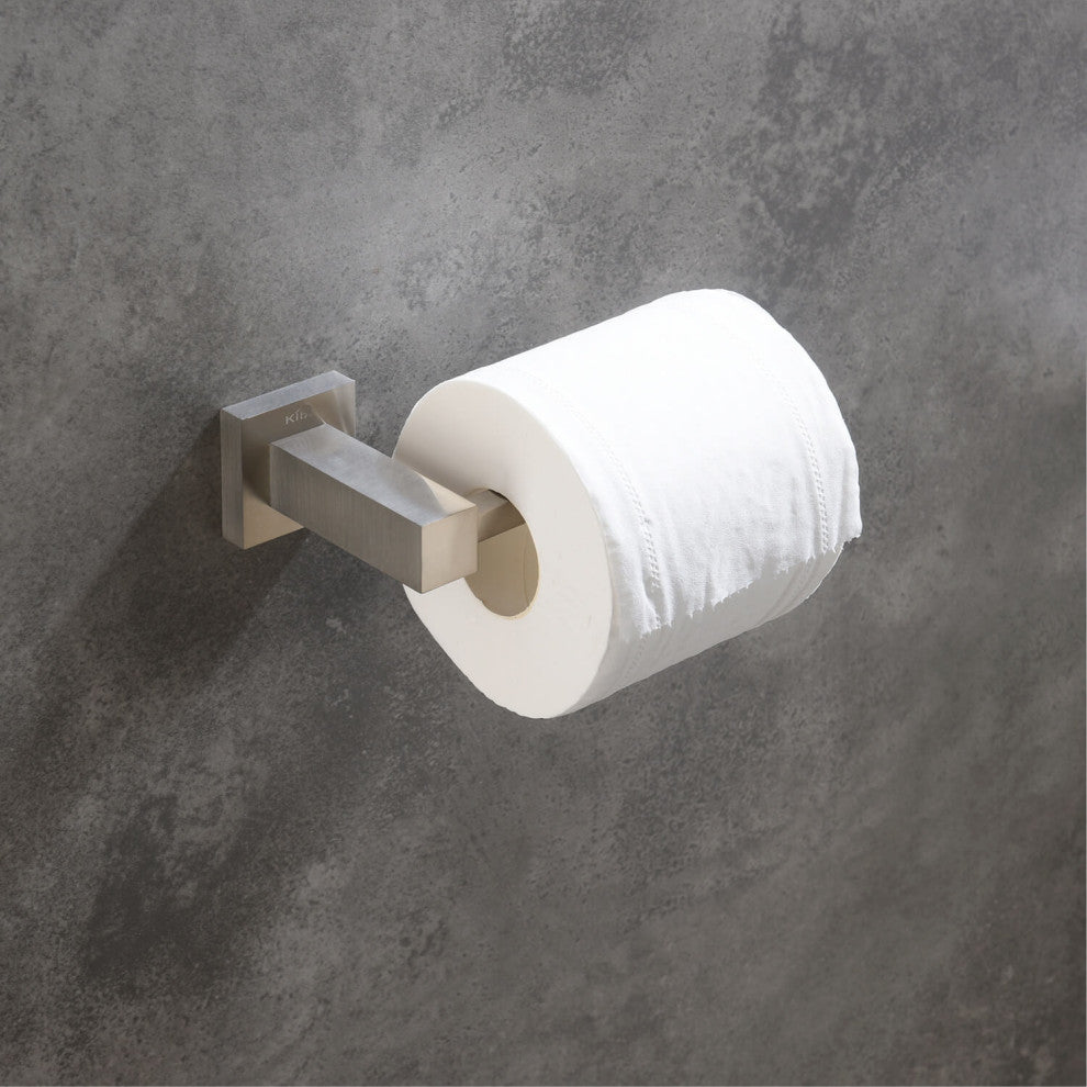 Cube Bathroom Tissue Holder KBA1502, Brush Nickel