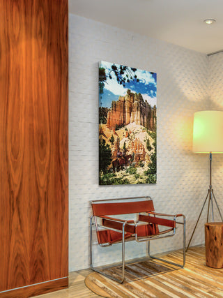 "Bryce Canyon" Painting Print on Wrapped Canvas