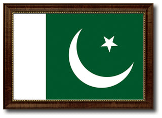 Pakistan Country Flag Canvas Print, 27"x39"