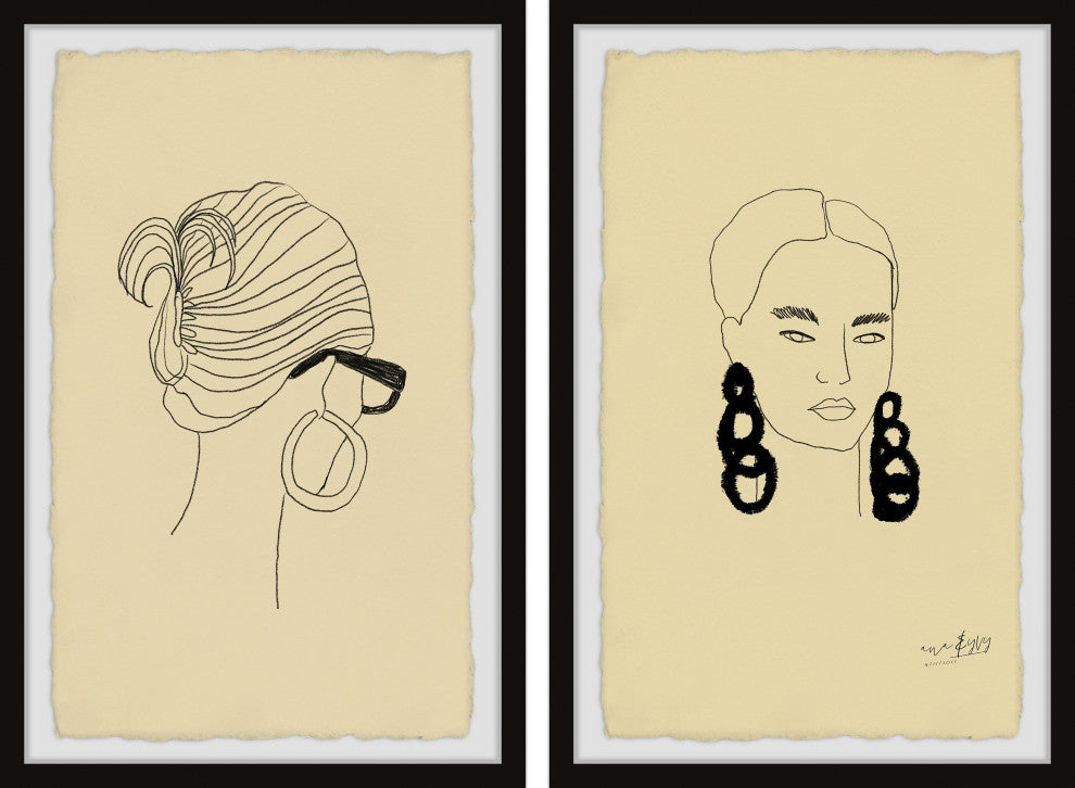 Just Be Awesome Diptych, 2-Piece Set, 12x18 Panels