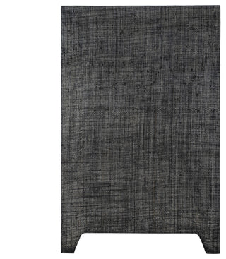 Butler Specialty Company Bar Harbor Raffia 4 Door 70" Sideboard - Charcoal