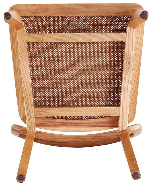 Manhattan Comfort Giverny Dining Chair, Nature, Set of 4