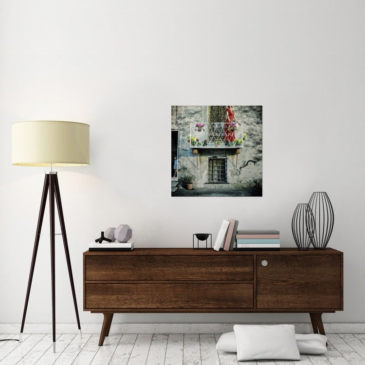 "Chains Of Gold" Stretched Canvas Giclee by Ambra, 30x30"