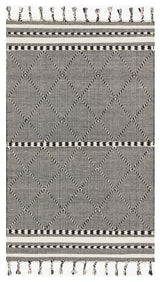 Sawyer SAW-01 Black 9'-3" x 13' Area Rug