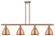 Ballston Dome Island Light, Antique Copper, Antique Copper