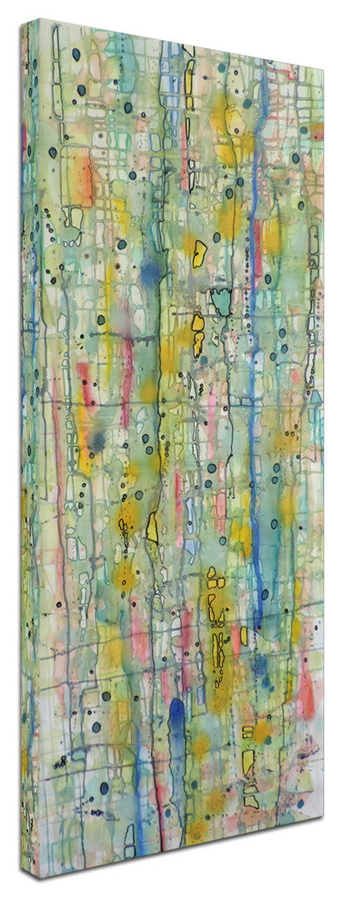 'Air du Temps 2' Canvas Art by Sylvie Demers