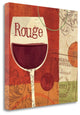"Cheers! Rouge" By Veronique Charron, Giclee Print on Gallery Wrap Canvas
