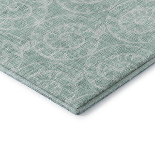 Addison Premium Washable Mayfield AMF190 Green 3' x 5' Rug