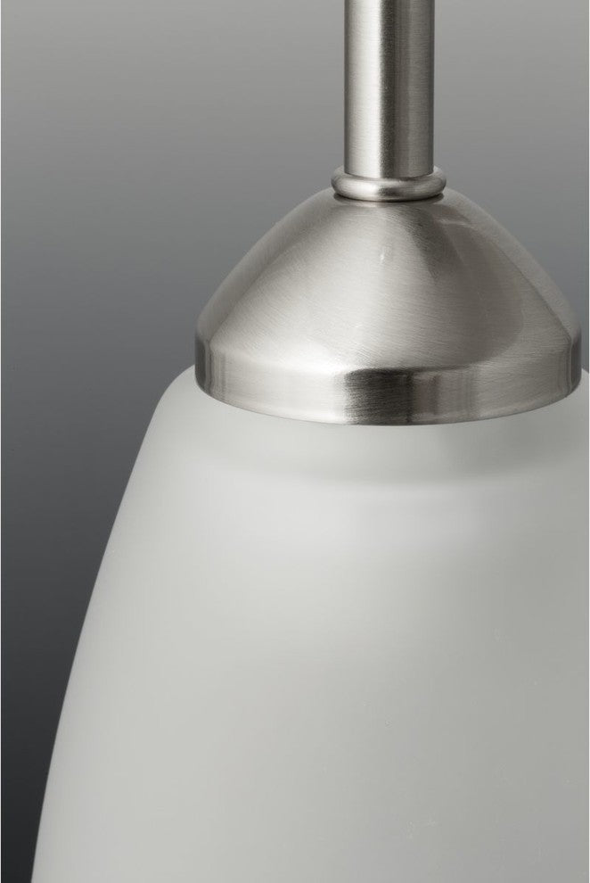 Progress Lighting 1-100W Medium Bath Bracket, Brushed Nickel