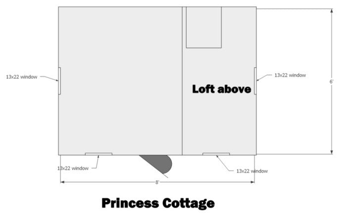 Princess Cottage Play Home