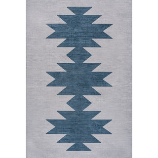 Chayton Minimalist Geometric Machine-Washable Area Rug