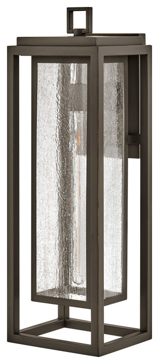 Hinkley Republic Large Wall Mount Lantern, Oil Rubbed Bronze