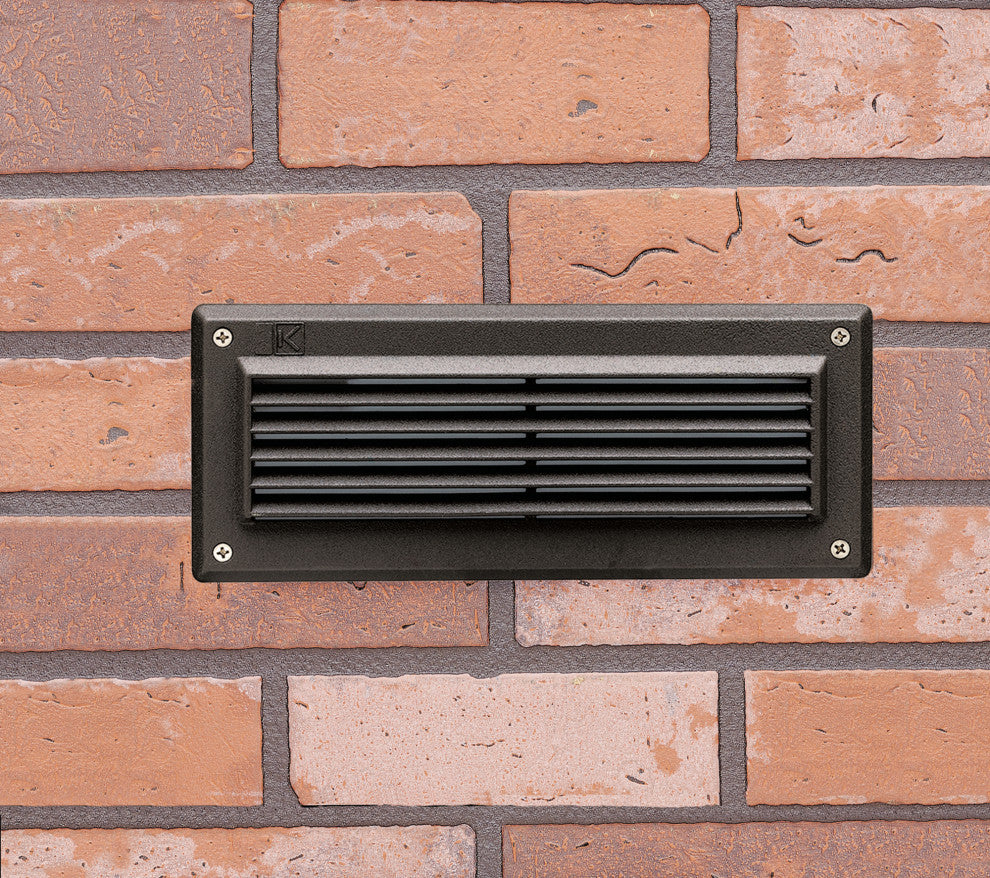 Textured Architectural Bronze 3000K LED Brick Light