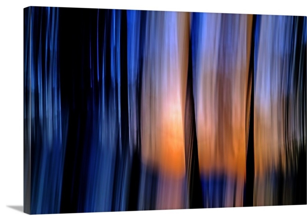 "Cedar Sundown" Wrapped Canvas Art Print, 36"x24"x1.5"