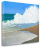 "Red Pail In The Sand" By Martha Pettigrew, Giclee Print on Gallery Wrap Canvas