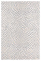 Unique Loom Meghan Finsbury Rug, Gray and Ivory, 5'3"x8'