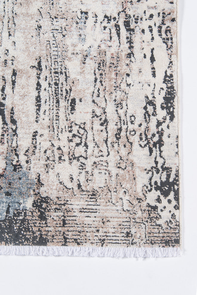 Momeni Bergen Viscose and Polyester Multi Area Rug 5'x8'