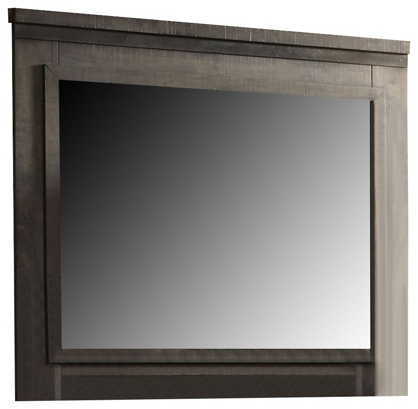 Liberty Thornwood Hills Landscape Mirror, Rock Beaten Gray