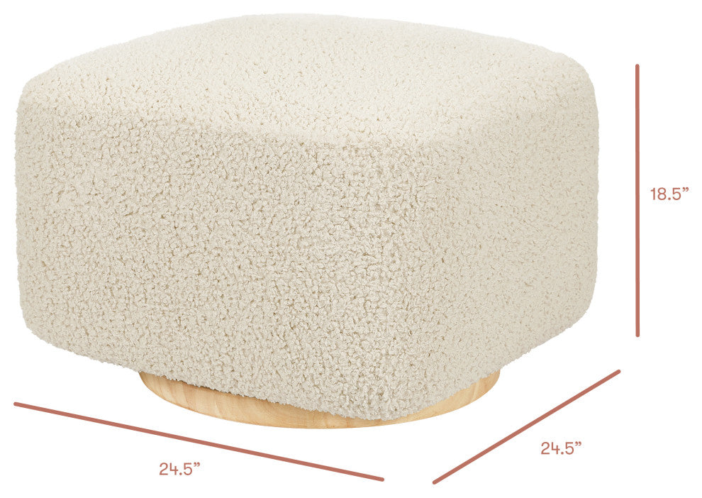 Kiwi Gliding Ottoman, Teddy Loop