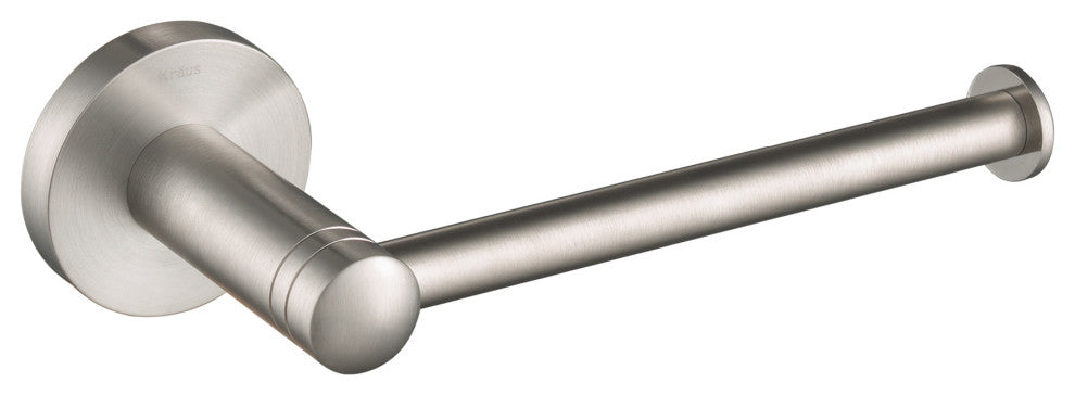 Elie Bathroom Toilet Paper Holder, Brushed Nickel