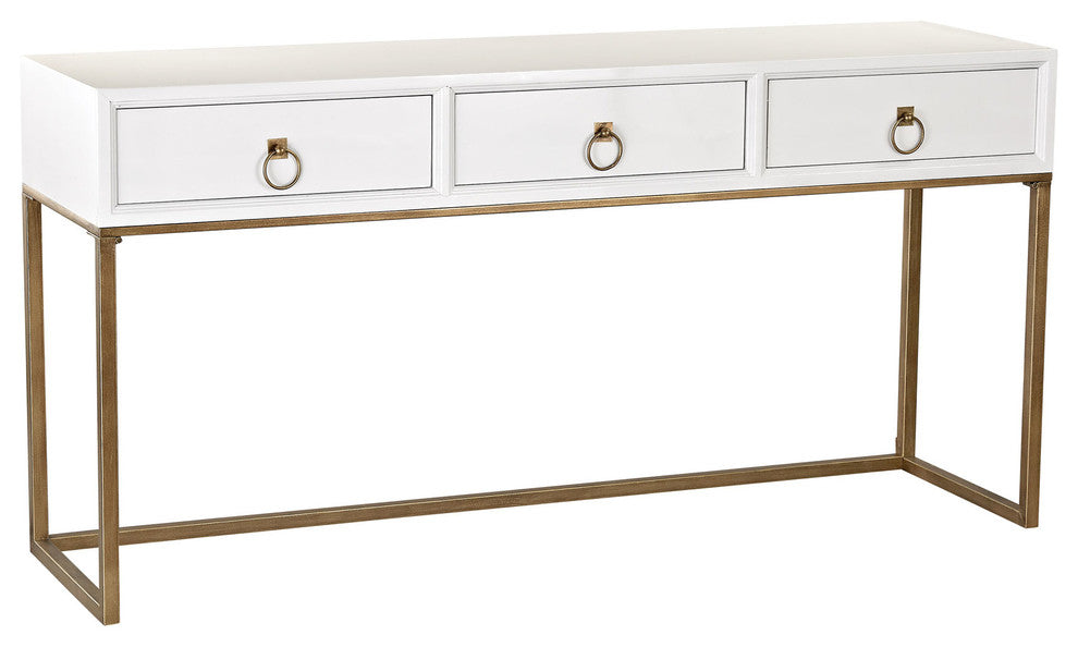 Sterling 3138-252 White and Gold Console