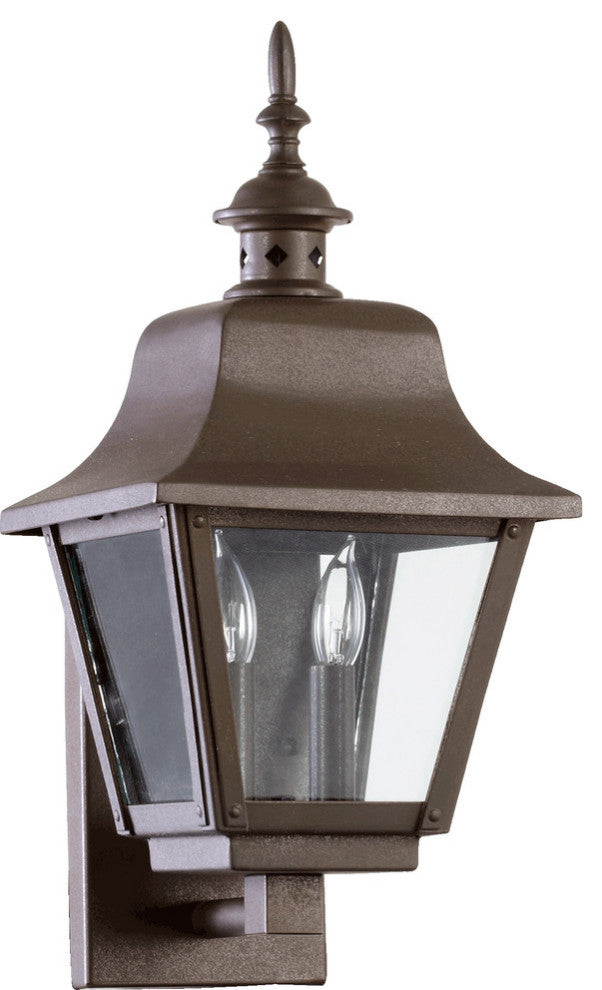 Bishop 2-Light Wall Mount, Oiled Bronze
