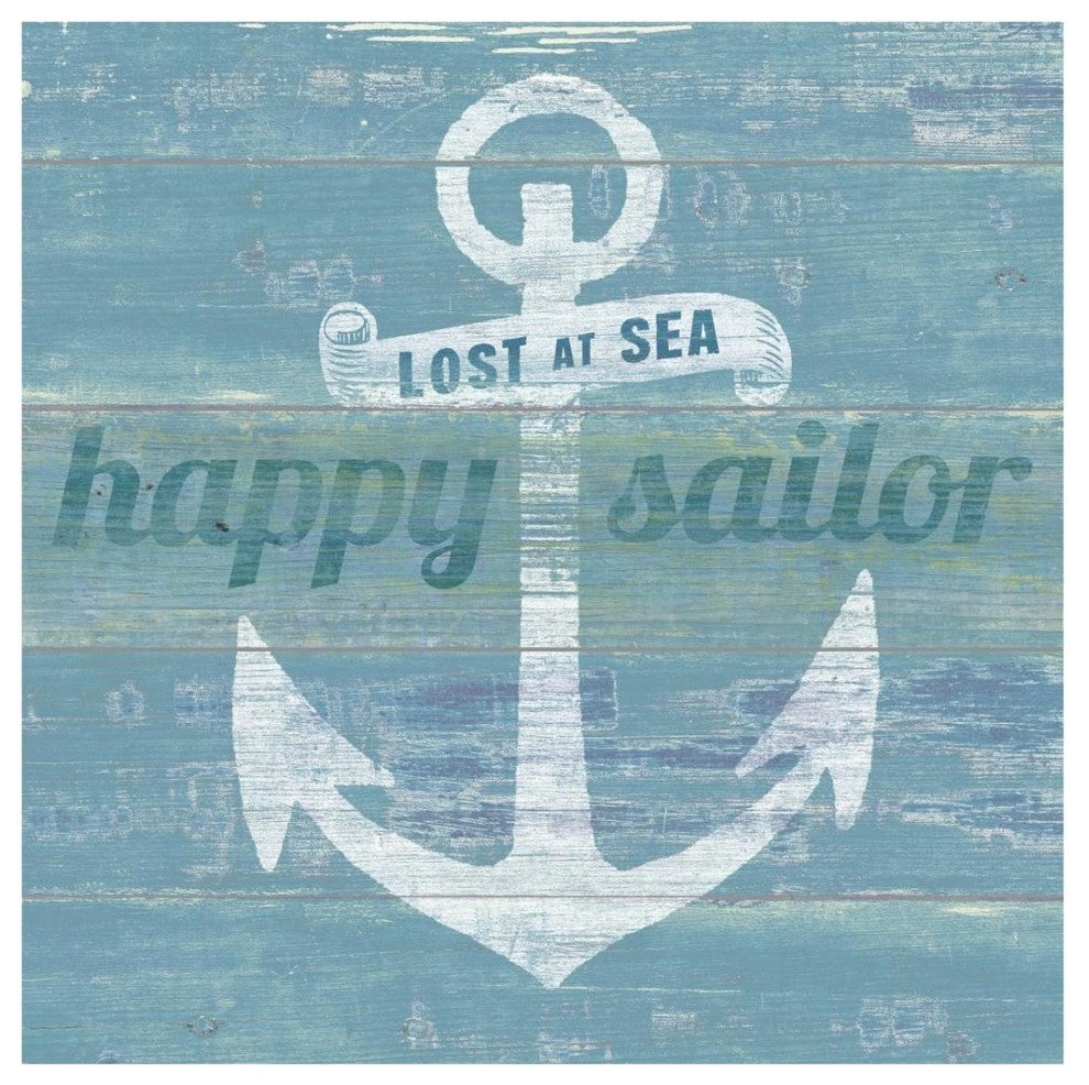 "Drift Anchor" Digital Paper Print by Sue Schlabach, 32"x32"