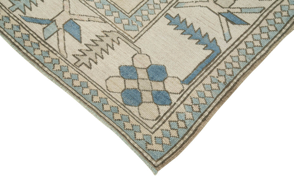 Rug N Carpet - Handwoven Oriental 7' 3" x 10' 4" One-of-a-Kind Oushak Area Rug